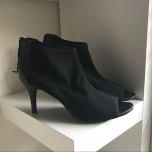 Tahari Dixie Peep Toe Bootie Shoe